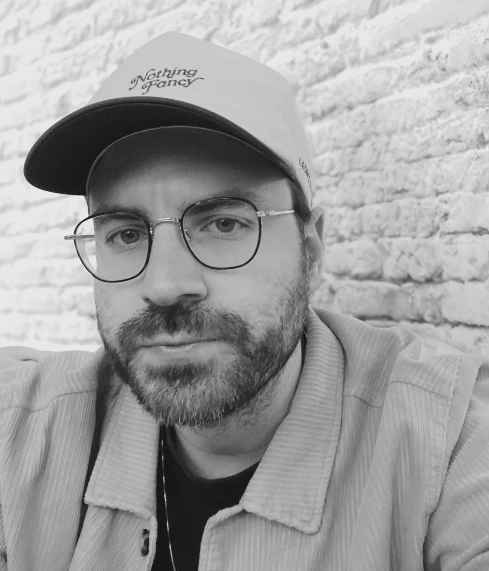 Original black-and-white photograph of Owen Rosenblum.